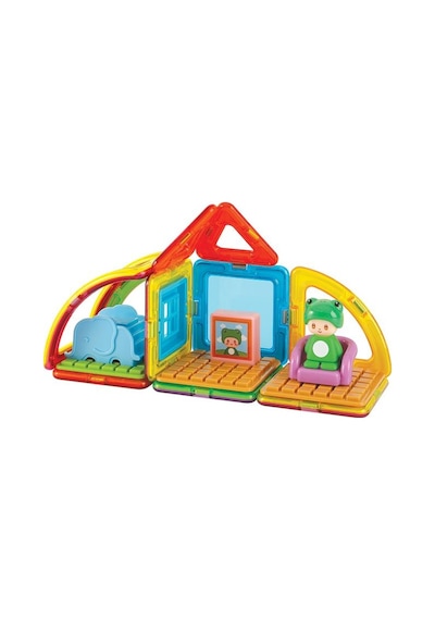 Magformers Mıknatıslı Cube Houseset - Frog - 20 Parça