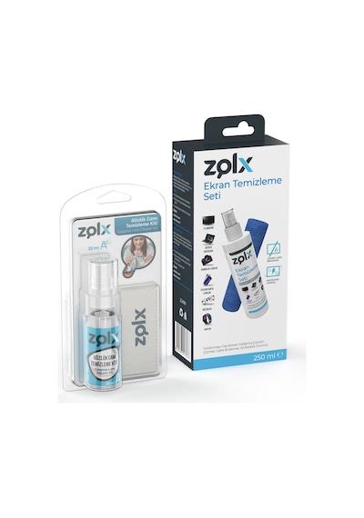 Zolx Gözlük Temizleme Kiti 30 ML + Ekran Temizleme Seti 250 ML