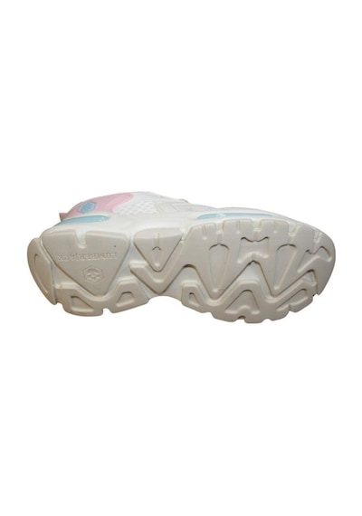 Lumberjack Kadın Beyaz Kalın Taban Memory Foam Sneaker Spor Ayakkabı 001
