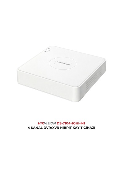 Ds-7104hghı-m1 4 Kanal 1080p Lite Dvr İnsan Araç Algılama
