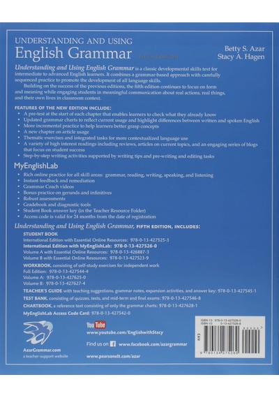 Understanding And Using English Grammar, Sb With Mylab English - International Edition