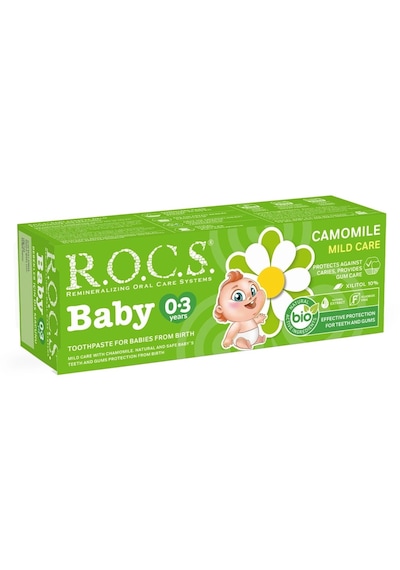 Mey İthalat .baby Diş Macunu 0-3 Yaş 35 Ml Papatya Renkli