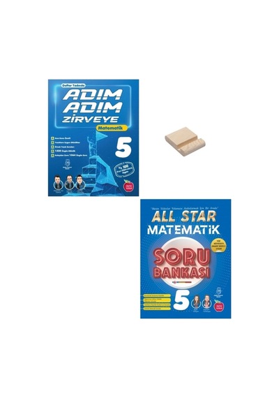 5. Sınıf Adım Adım Zirveye Ve All Star Matematik Soru Bankası
