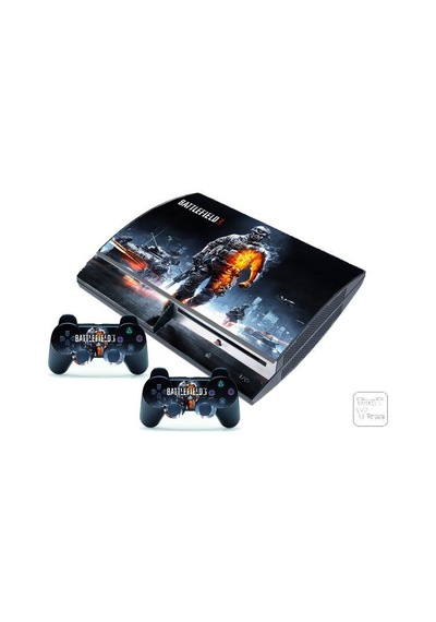 PS3 Fat Kasa Battlefield 3 Skin Sticker Seti