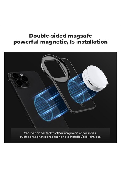 K&f Concept 6,7 İnç Manyetik Lens Filtre Montaj Adaptörü 67mm / Filtre Dahil Değildir Magnetic