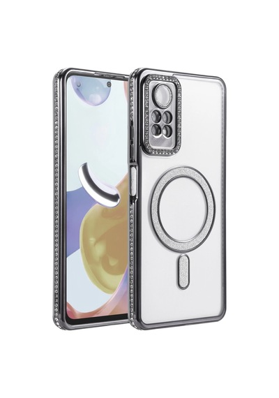 Xiaomi Redmi Note 12 Pro 4g Joke Simli Magneticsafe Kılıf - Siyah 0.2M-Çok Renkli