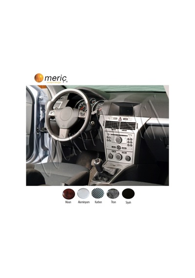 Meriç® Opel Astra H Ön Torpido Kaplama 18 Parça 2004-2015 (530158122)