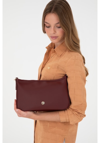 U.S. Polo Assn. Kadın Bordo Kol Çantası 50303434-VR014