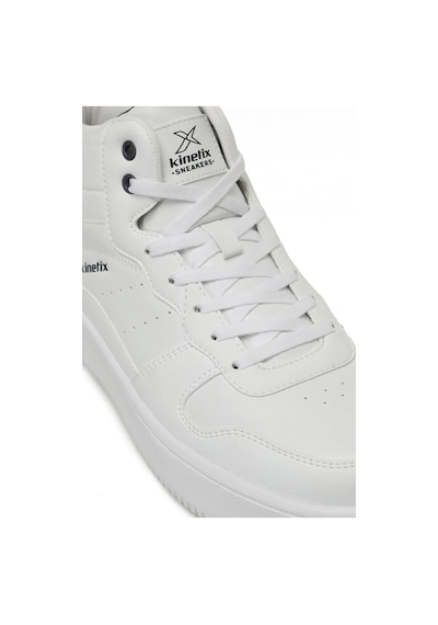 Kinetix Lowner Pu Hı 5pr Beyaz Erkek High Sneaker Beyaz-a Grı