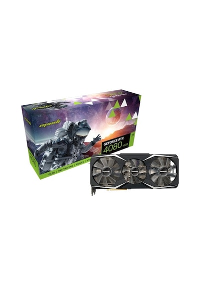 Manli NVIDIA GeForce RTX 4080 M-NRTX4080/6RMHPPP-M3520 16 GB GDDR6X 256 Bit Ekran Kartı