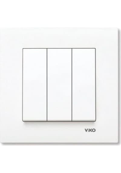 Viko Karre 3 Lü Anahtar N11.872