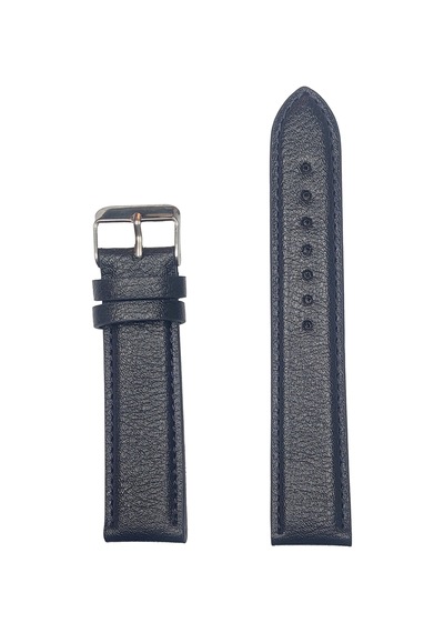 Rs2006s Renesance Deri Kayış - Siyah - 22mm Şeffaf