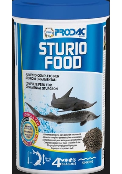 Prodac Sturio Food 1200ml / 700gr