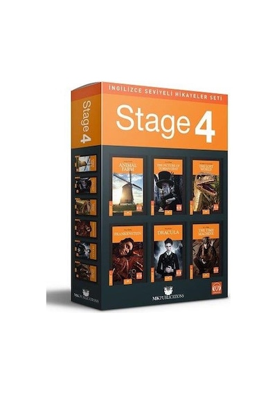 İngilizce Seviyeli Hikayeler Seti - Stage-4- MK Publications