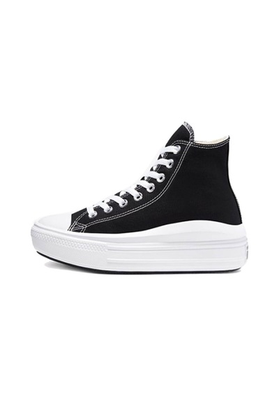 Converse Ctas Move Hi Kadın Günlük Ayakkabı 568497C Siyah-Siyah-36