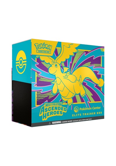 Pokémon Tcg: Mega Evolution-ascended Heroes Pokémon Card Center Elite Trainer Box