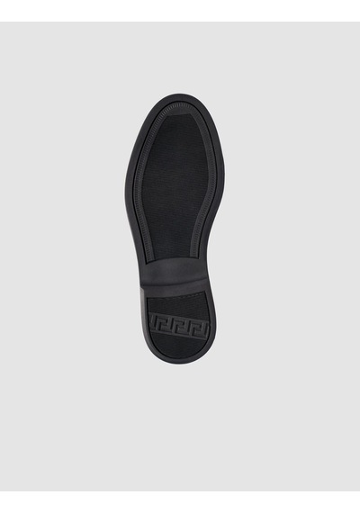 Vesamo Cabani Hakiki Deri Siyah Erkek Loafer Ayakkabı