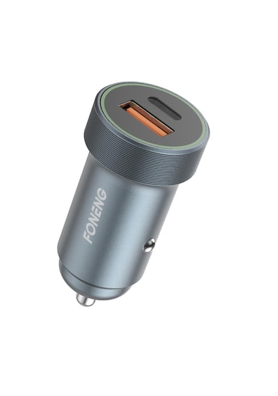 Foneng C16 Qc3.0 30W 1xusb 1xtype-C Girişli Araç içi Çakmak Hızlı Şarj Aleti