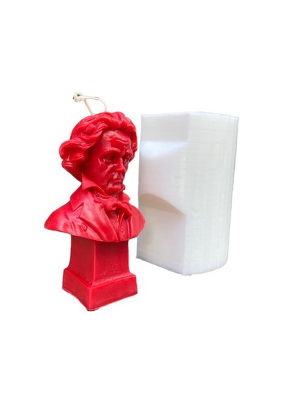Beethoven Mum Kalıbı ( Silikon )