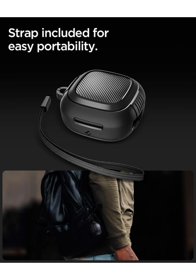 Audio Tws P20 İle Uyumlu Kılıf Rugged Armor Matte Black - Acs07967