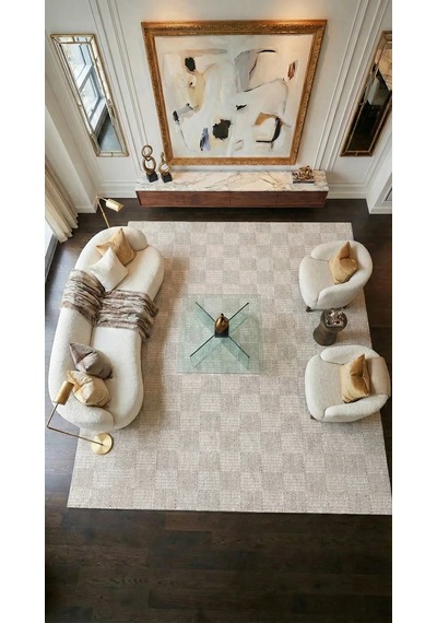 Youdayhomecollection Delta Model Halı Çok Renkli