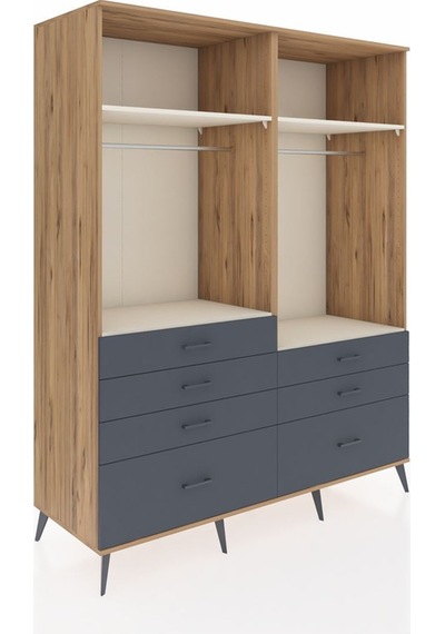 Kronos Gardrop 4 Raflı 7 Çekmeceli 2 Askılı 176x59x221 Çam-aytaşı/antrasit Aytaşı/antrasit Kronos Gardrop 4 Raflı 7 Çekmeceli 2 Askılı 176x59x221 Çam-aytaşı/antrasit Aytaşı/antrasit