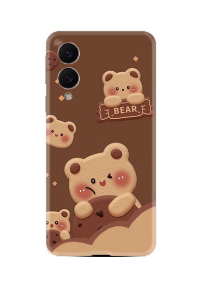 Samsung Galaxy Uyumlu S25 Edge Sm-s937b Kılıf Boutique Baskılı Resimli Bears Pcode -032