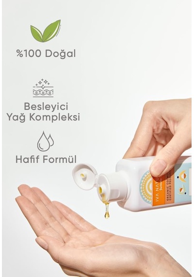 İva Natura Organik Bebek Yağınazik Besleme & Günlük Masaj Ritüeli Hassas Ciltler İçin