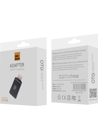 Nettech Nt-ot05 Usb To Lightning Dönüştürücü