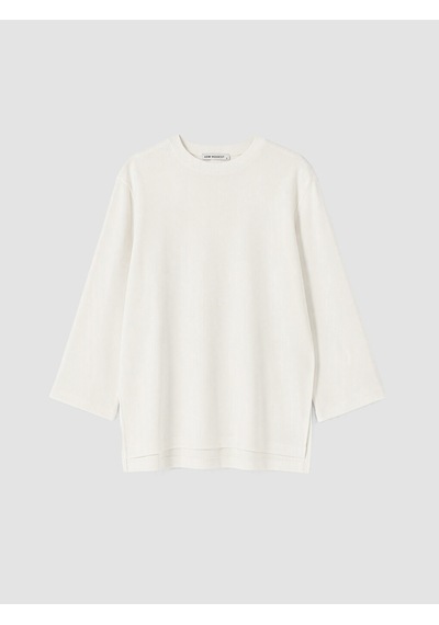 Lcw Modest Beyaz Oversize Kadın Sweatshirt Tunik