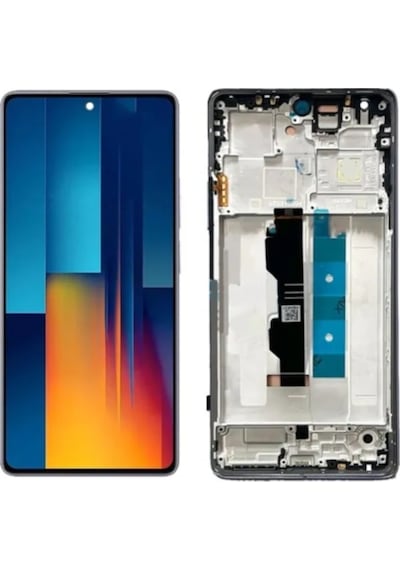 Xiaomi Redmi Note 13 Pro 4g Uyumlu Çıtalı Servis Lcd Ekran Dokunmatik