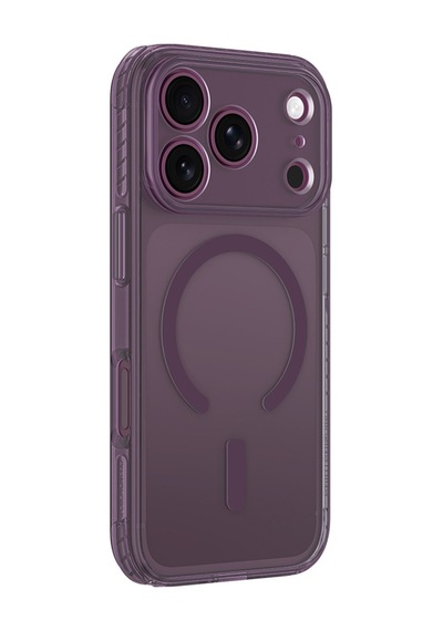 Apple iPhone Uyumlu 18 Pro Max Kılıf M-safeli Airbag Tasarımlı Amazingthing Titan Pro Lens Serisi Kapak Mor