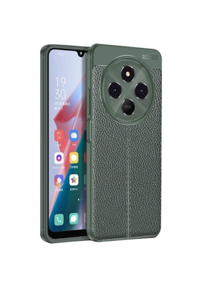 Redmi 14c Kılıf Auto Focus Kapak - Koyu Yeşil Bz8683140815615