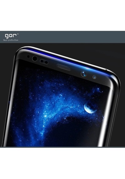 Gor Galaxy Uyumlu Note 7 Fan 3d Kavisli Darbe Emici Full Ekran Koruyucu 2 Adet Set-1852