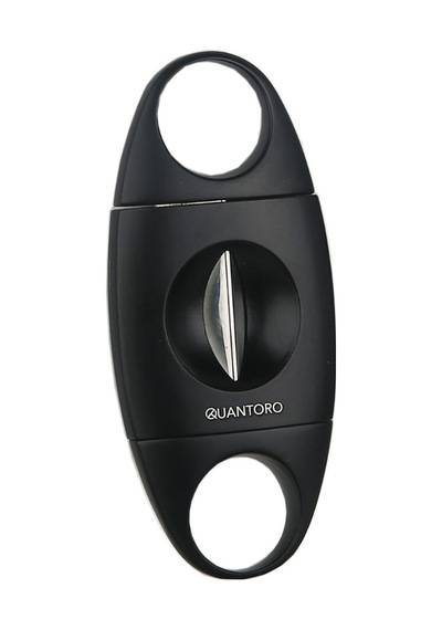 Quantoro Siyah Metal V-cut Puro Makası Kesici - Trz2002