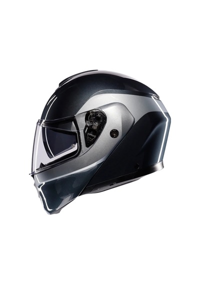 Agv Kask Streetmodular Levıco Grey Sılver Gri
