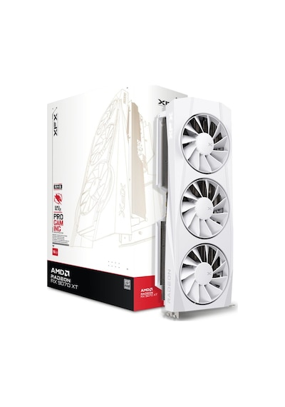 Xfx Quicksilver White Gaming Edition Radeon Rx 9070 Xt 16gb Gddr6 256bit Hdmı/dp Ekran Kartı