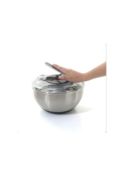 Mien Salata Kurutucu Ve Karıştırma Kabı Cha-02 Gri