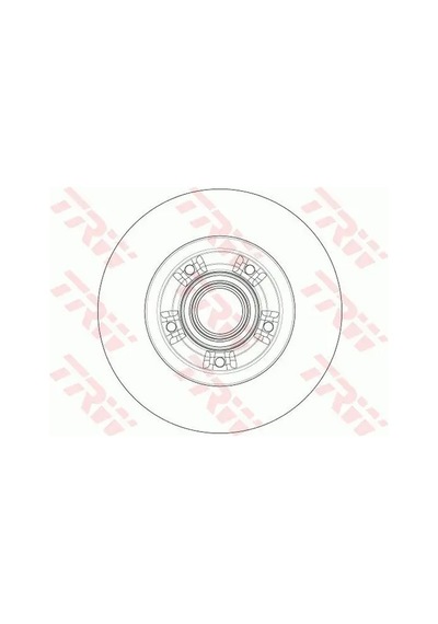 Trw Df6203bs Arka Fren Diski 402029646r 432000007r 432000007rd - 2 Adettir
