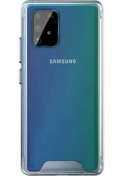 Samsung Uyumlu Galaxy A91 (S10 Lite) Kilif Seffaf Sararmaz Gard Silikon 405442988