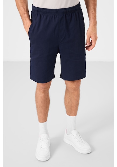 Tommylife Lacivert Standart Fit Dokuma Hafif Esnek Chino Erkek Şort - 81292 Lacivert