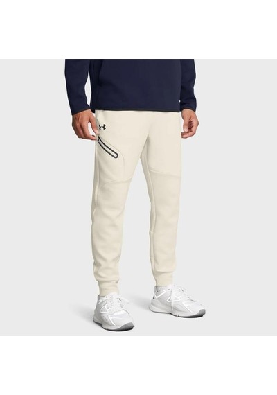Under Armour Unstoppable Fleece Joggers Erkek Beyaz Polo Yaka Tişört