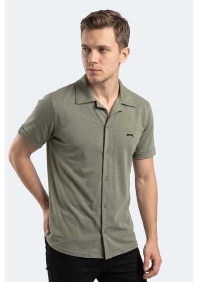 Slazenger Katelın Erkek Haki Gömlek