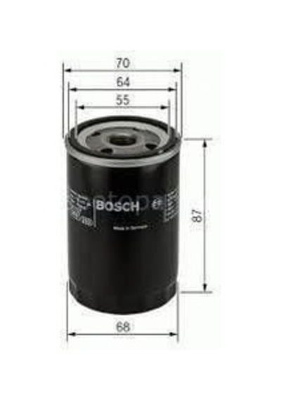 Hyundaı İ30 1.4 Coupe 02.2013 - 01.2015 Bosch Yağ Filtresi Filitre