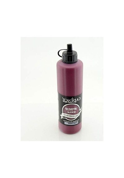 500 Ml H-056 Vişne Renkli Akrilik Boya, Yüksek Kalite 0,15 L