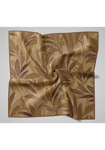 Silk Home Twill İpek Eşarp 11488-52 Acı Kahve
