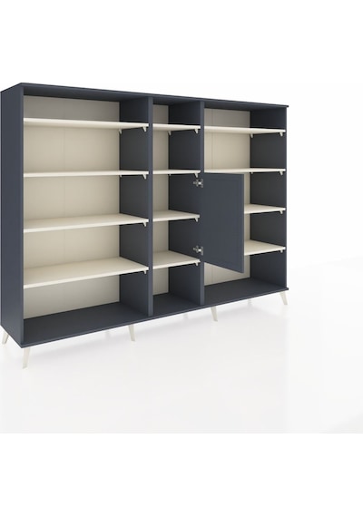 Hyperion Dolap 12 Raflı Tek Kapaklı 220x44x163 Antrasit-antrasit Antrasit-antrasit/aytaşı Hyperion Dolap 12 Raflı Tek Kapaklı 220x44x163 Antrasit-antrasit Antrasit-antrasit/aytaşı