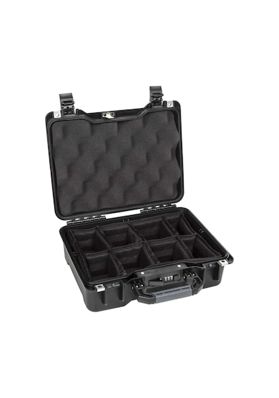 Mtc 200p Siyah - Yumurta Sünger + Bez Bölmeli Tough Case Pro Takım Çantası