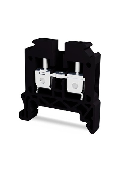 Tbloc Tbl6-sh ,siyah 6mm Vidalı Ray Klemens