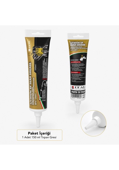 Ital Lithium Ep Gear Grease 150 Ml Tırpan Gresi Redüktör Dişli Kutusu Gresi Ep Lityum Gres